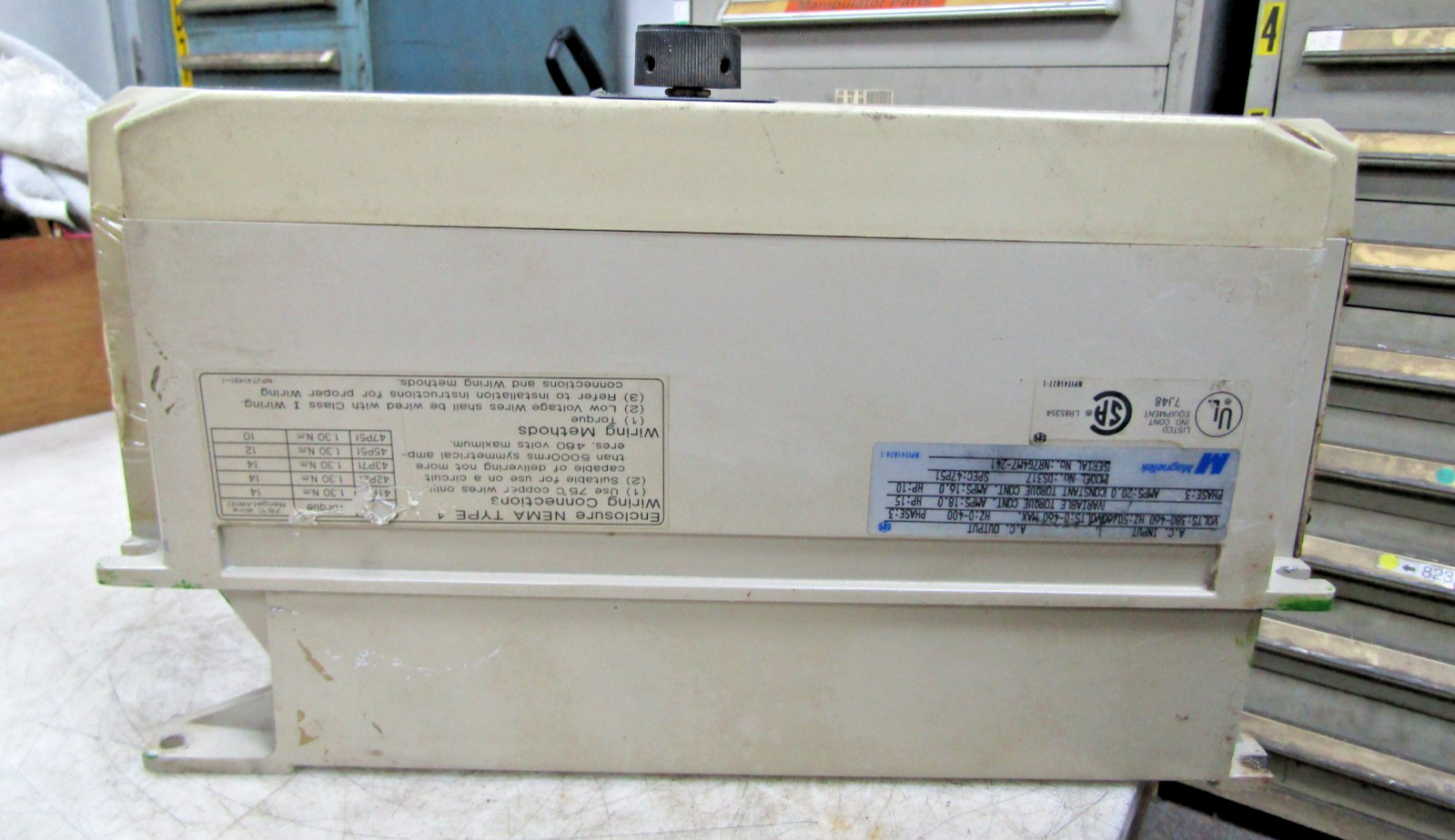 💥MAGNETEK GPD 503 VARIABLE FREQUENCY DRIVE 380-460 VAC 3Ø 20.0 AMP DS317