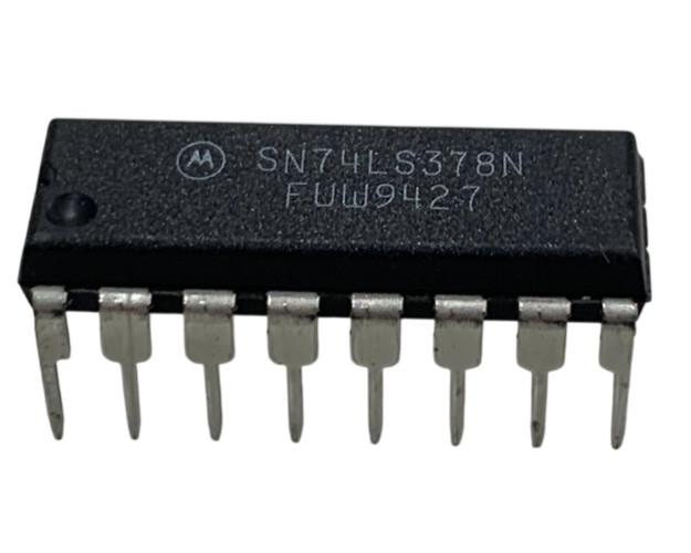 25-pcs Motorola SN74LS378N IC Flip Flop D Type Single 6 Bit 16 Pin DIP