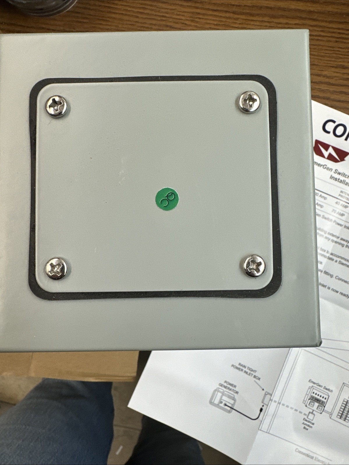 Connecticut Electric P150 Power Inlet Box EGSP150, 50 Amp, 120/240 Volt