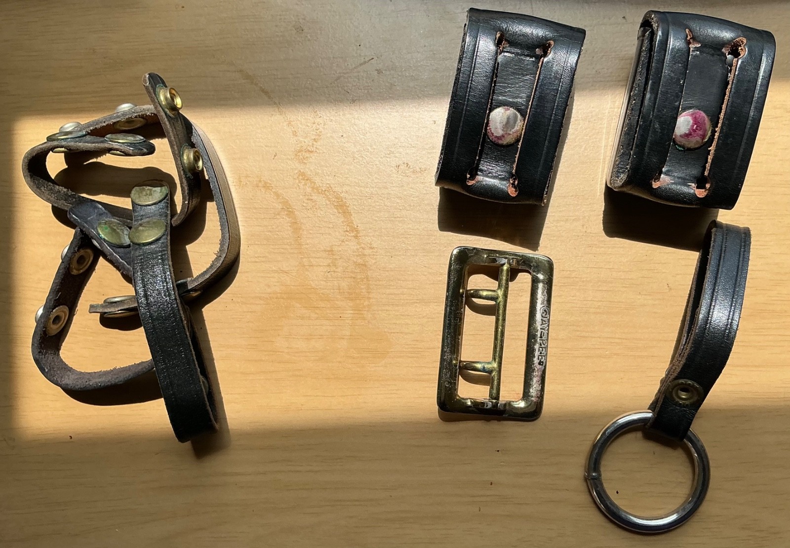 Bianchi B2 Belt 32″ Model B2M & cuffs, case, keepers + 520 GIFT see last photo