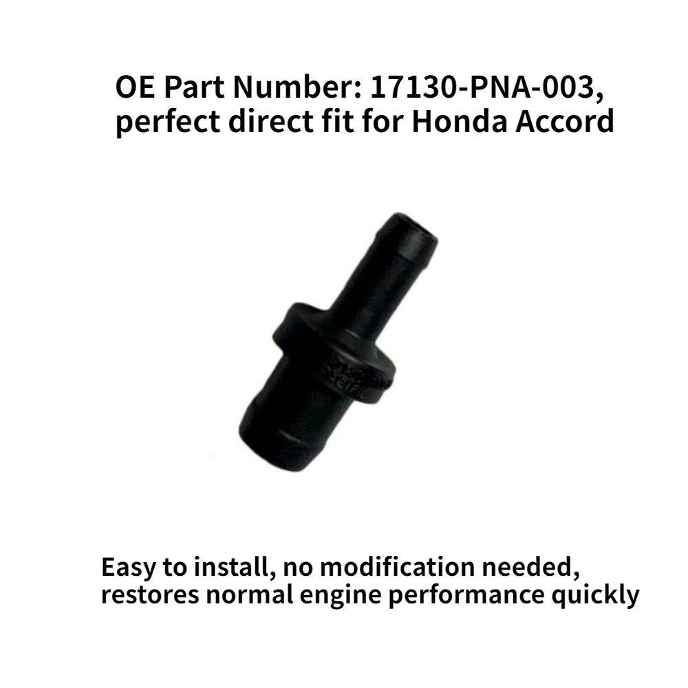 Precision-machined 17130-PNA-003 PCV Valve, Positive Crankcase Ventilation Valve