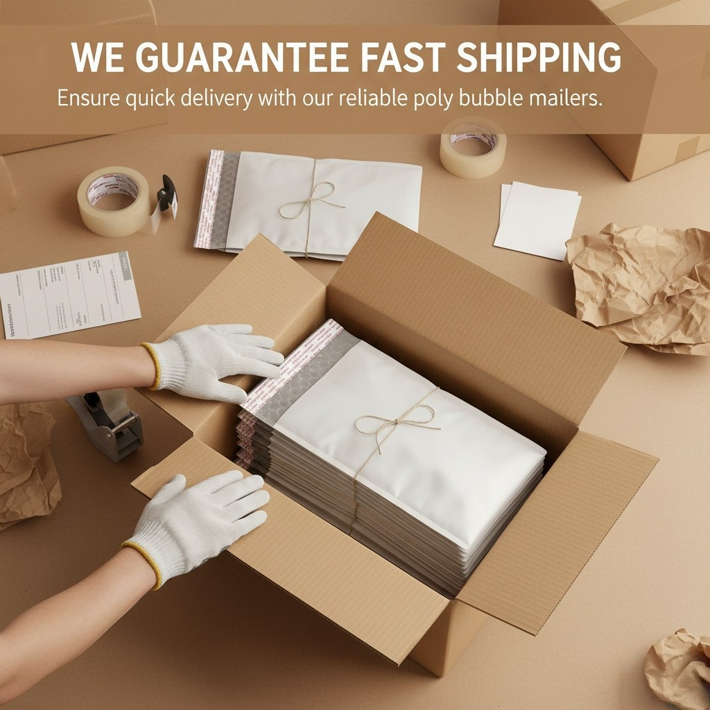 ANY SIZE Poly Bubble Mailers Padded Envelopes Shipping Mailing Bags