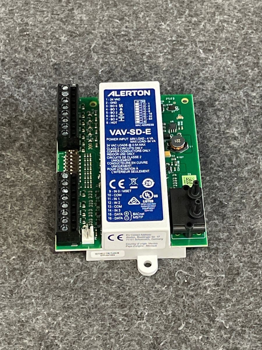 ALERTON VAV-SD-E Single Duct Variable Air Volume Field Controller