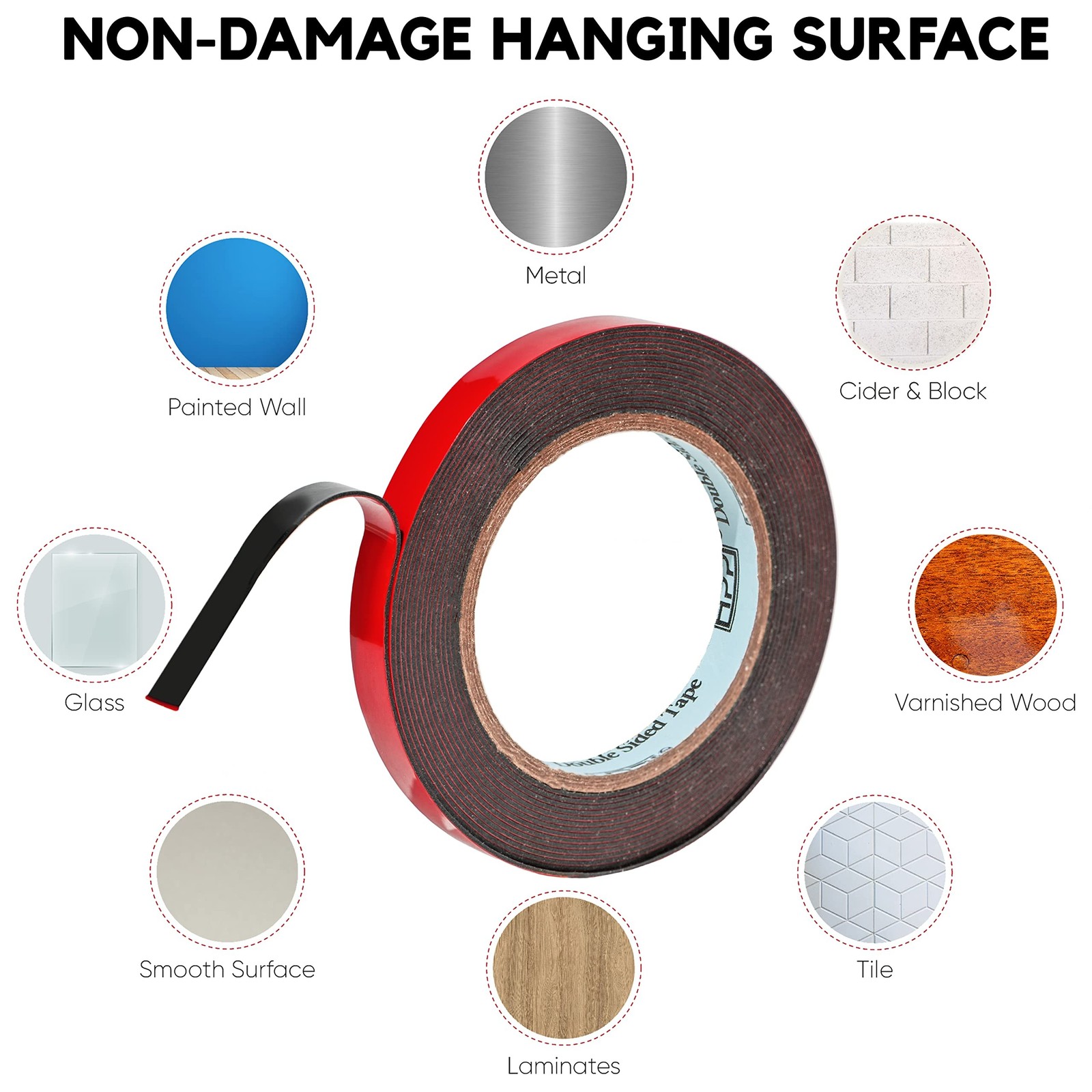 HPP Double Sided Tape, Heavy Duty Tape, Strong and Permanent for Outdoor and …
