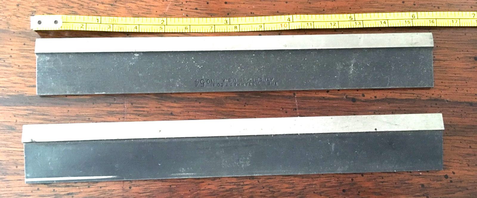 Tapered Parallel Hold Downs Starrett #54, Lufkin #902E – 6″