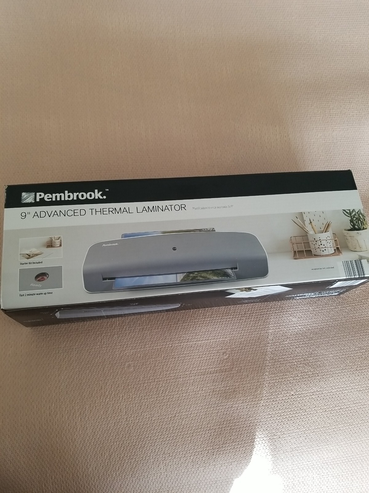 Pembrook 9″ Advanced Thermal Laminator Starter Kit Included