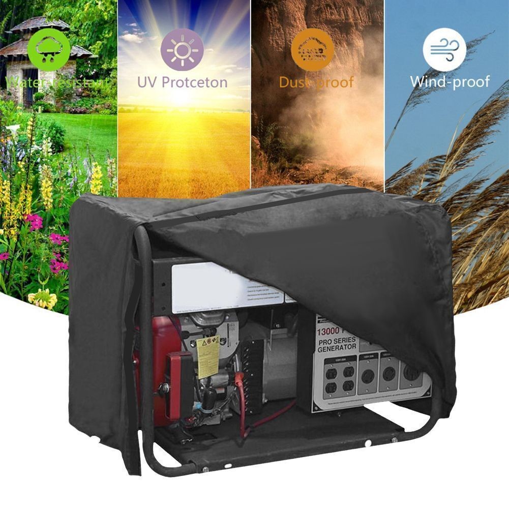 Generator Cover While Running Heavy Rain Universal Waterproof Dustproof Protect