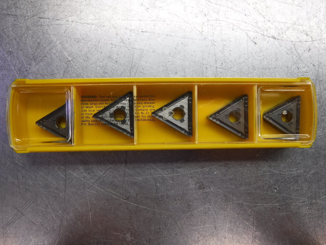 Kennametal Carbide Inserts QTY5 TNMG270612MR / TNMG543MR KCM25 (LOC1978A)
