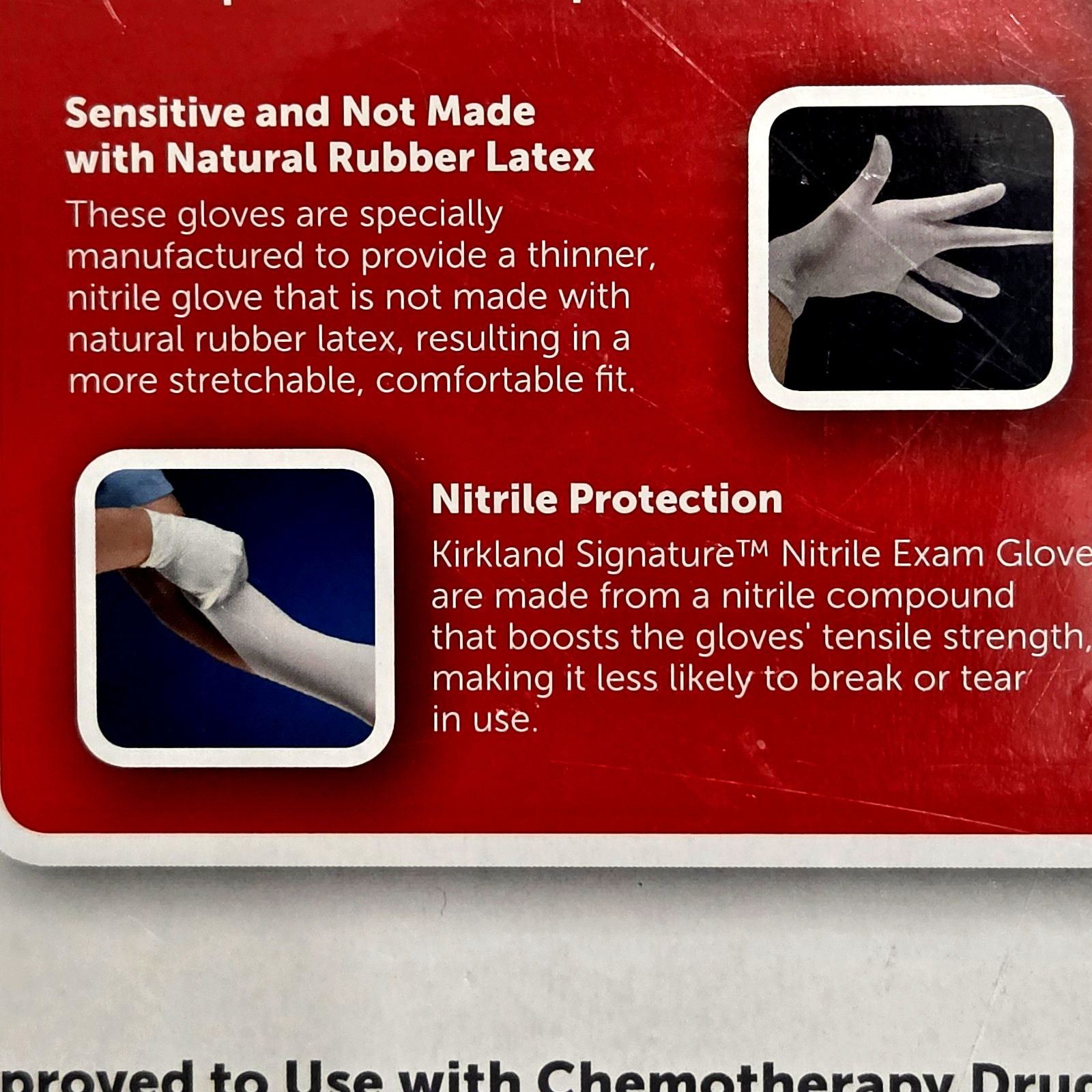 Kirkland Signature Nitrile Exam Gloves 400 Count *Small *Powder & Latex Free
