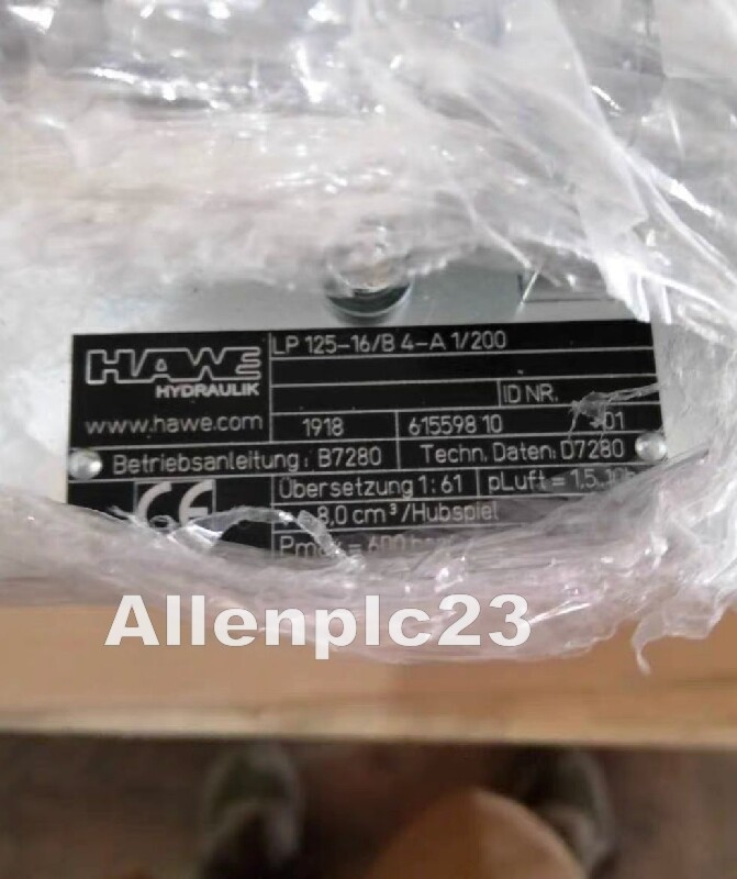 Harvey LP125-16/B4-A1/200 Expedited shipment Brand New