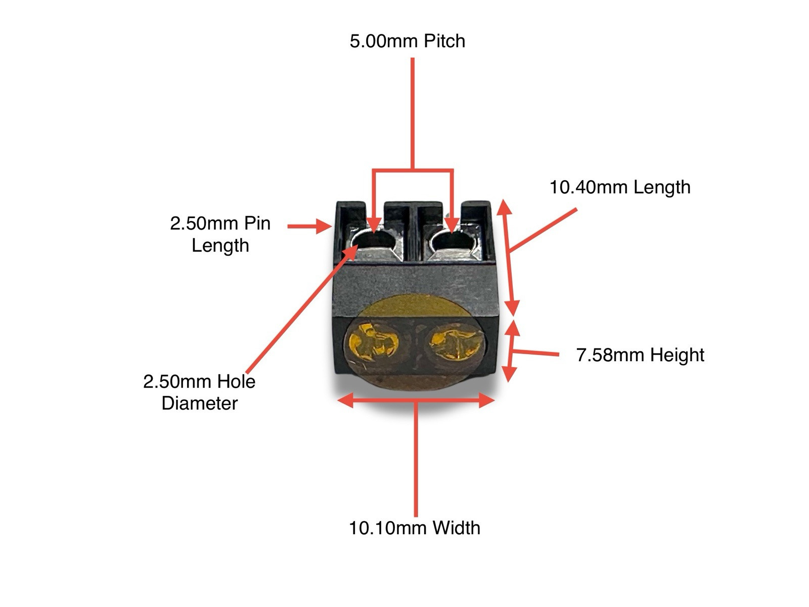 JITE Euro Terminal Block Connectors 600 Pieces – JTB450-11-1-02-1-M7
