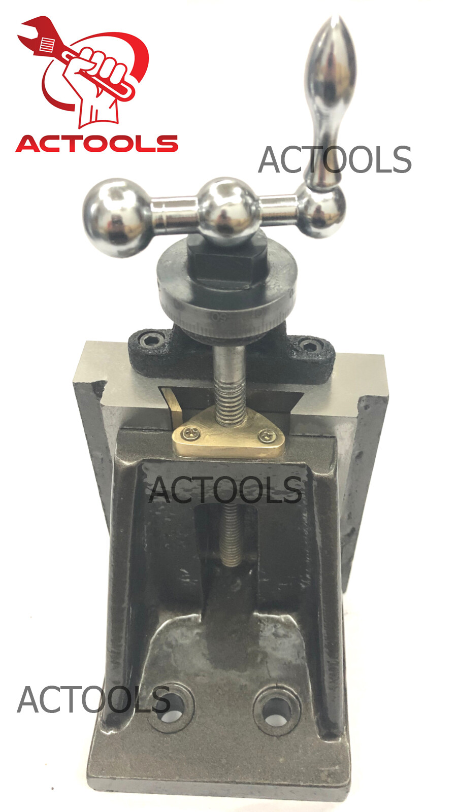 New Lathe Vertical Milling Slide Attachment Fixed Base 4″ x 5″ Inch USA ACTOOLS