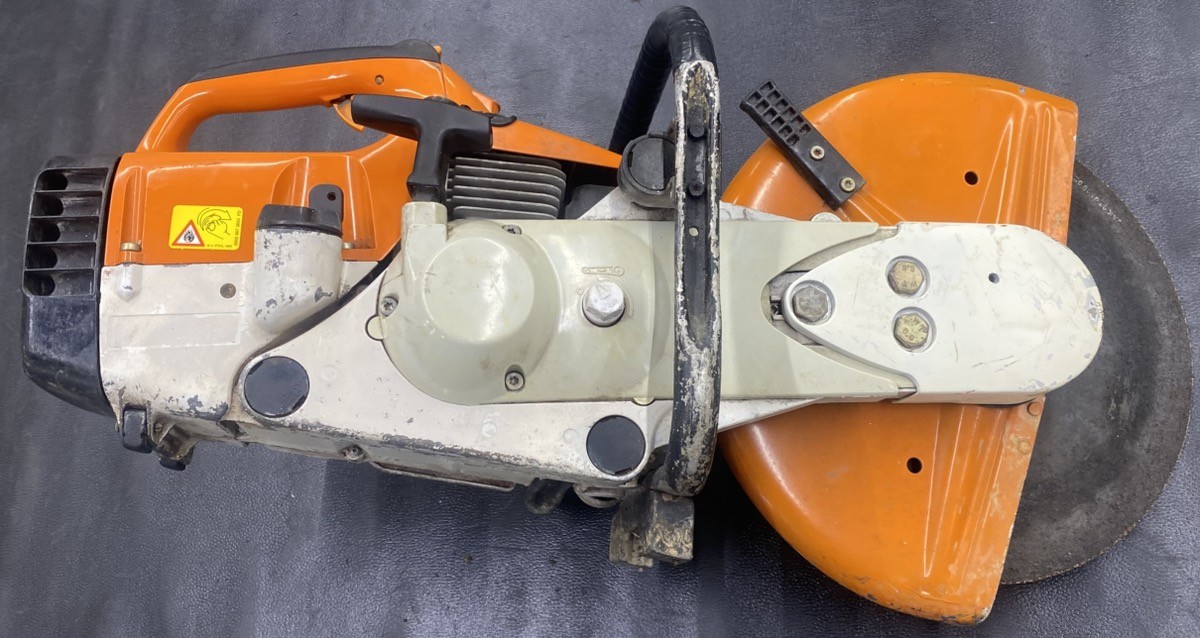 STIHL TS 400 Gasoline Handheld Cut-Off Concrete Saw, 14 in Max Blade (PD5037113)