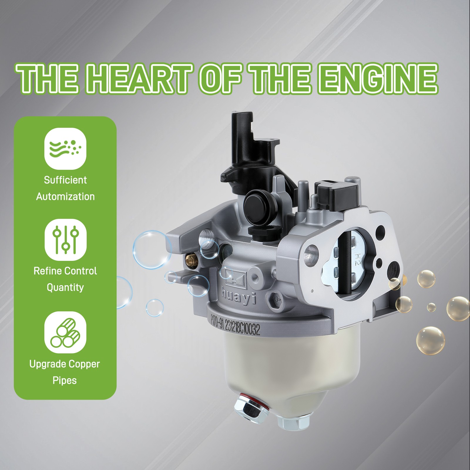 Carburetor For Honda 2KW to 4KW 5.5hp 6.5hp GX160 168FA 168FB 170F Gas Generator