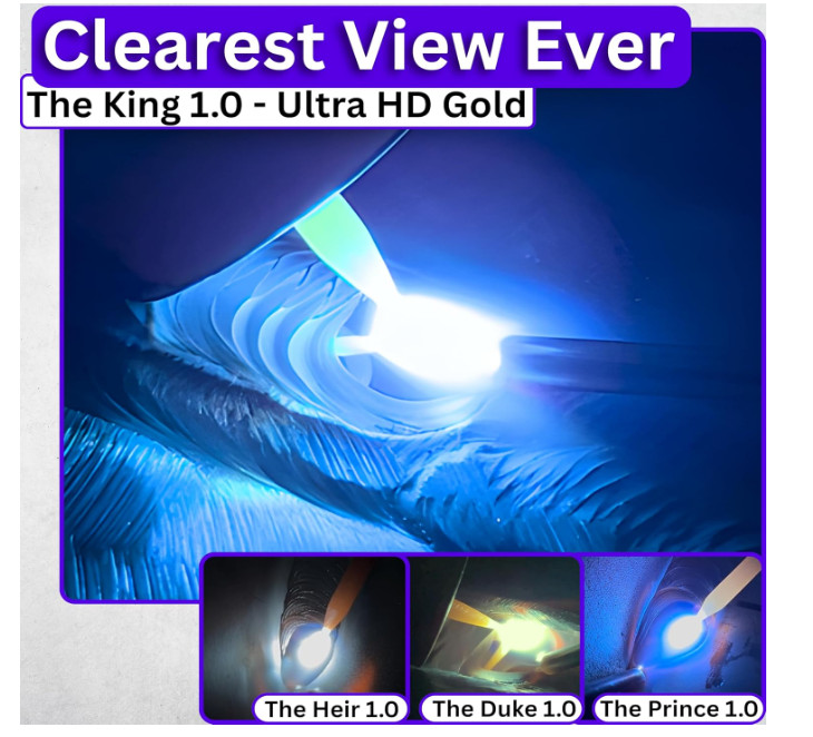 Lente de Soldadura Auto Oscurecible Dorado Ajustable Sombra 5-13 2″x4¼”