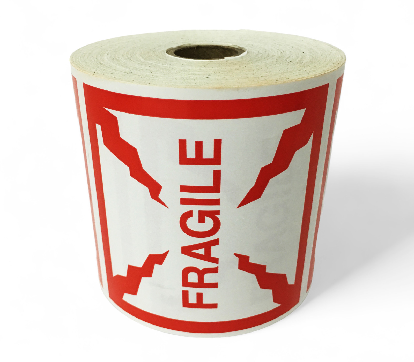 Shipping Labels 4×4 Fragile 500 labels per roll 1-12 Rolls