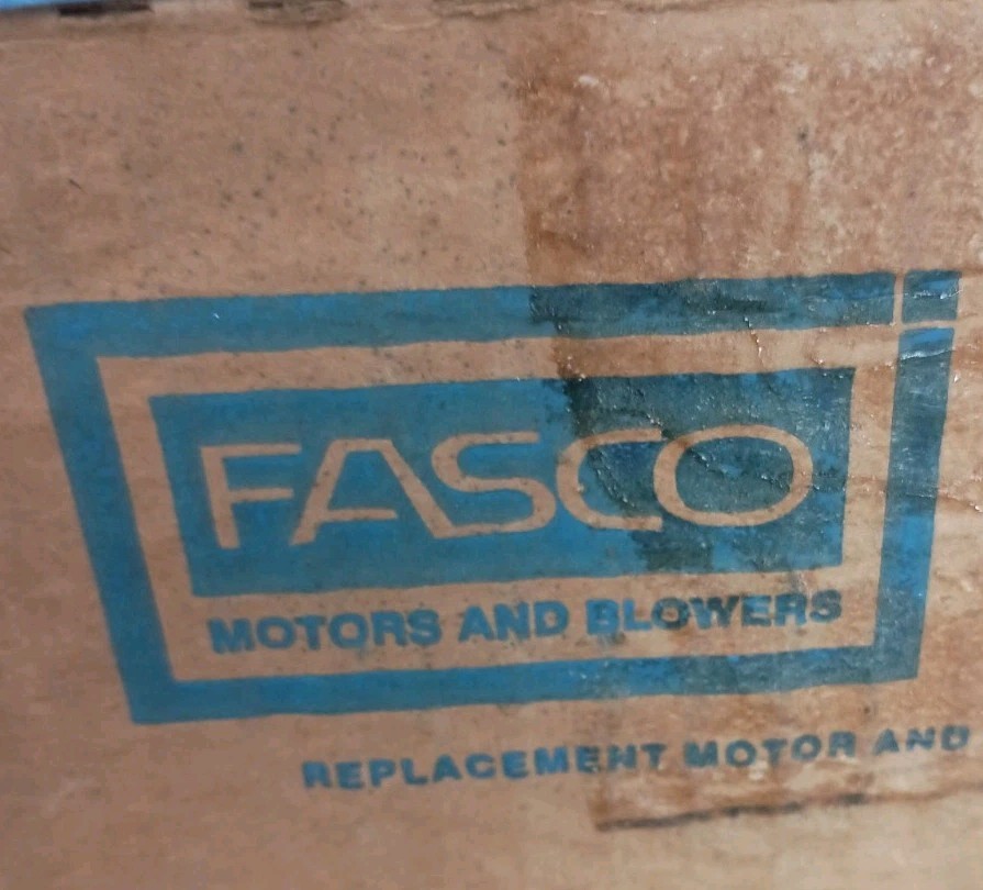Fasco D1101 Hvac Blower Motor 1/20 Hp 1500 Rpm 115V