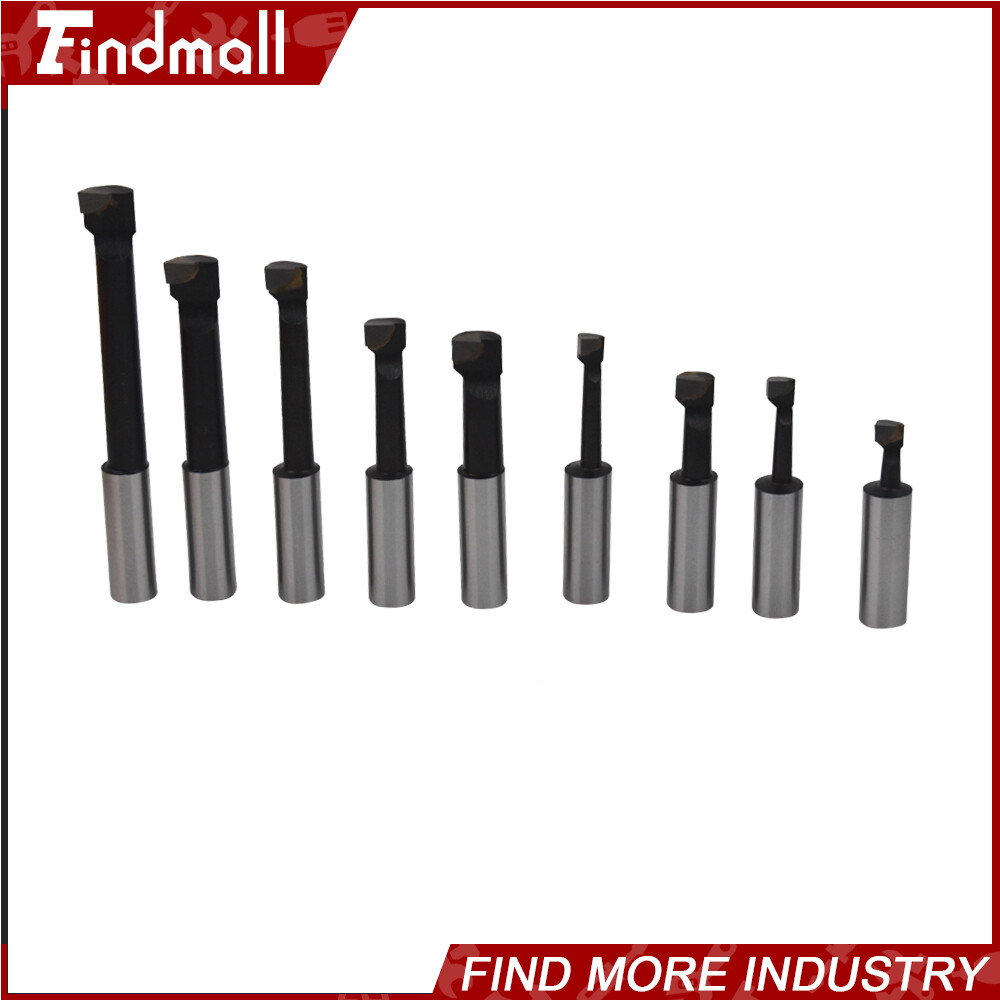 9 PCS 1/2″ BORING BAR SET CARBIDE TIPPED BARS 1/2″ SHANK LATHE TOOL
