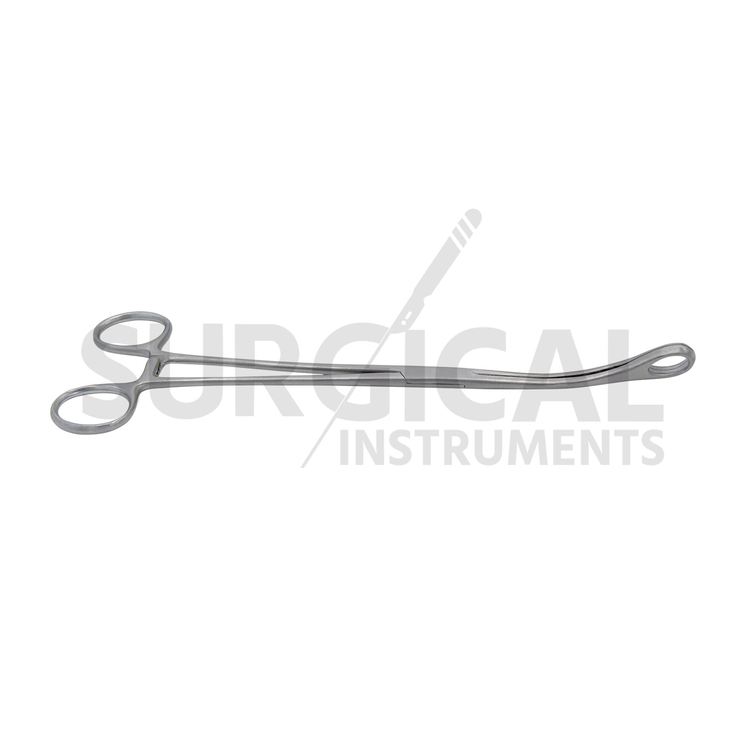 Sponge Forceps Surgical OB/GYN Smooth Jaw 7″ Curved Body Piercing German Grade