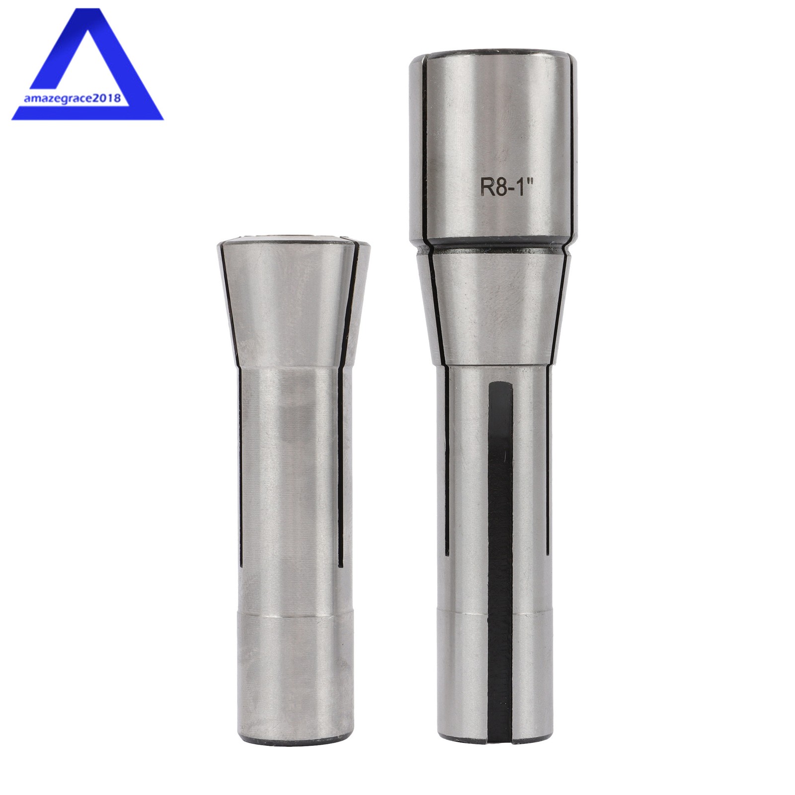 8 PCS R8 Collet Set Fractional 1/8″ To 1″ High Precision New