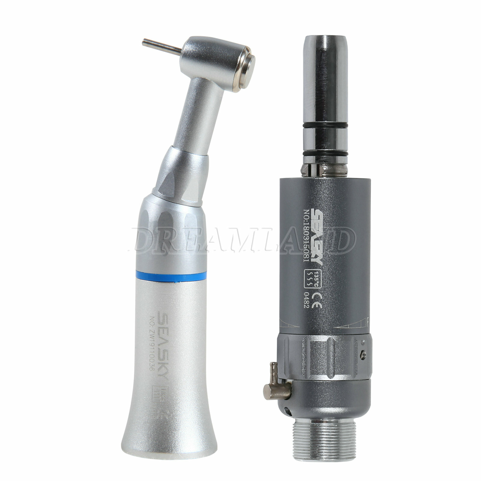 FG1.6mm Burs Dental Contra Angle Handpiece Slow Speed 2/4H Air Motor Connector