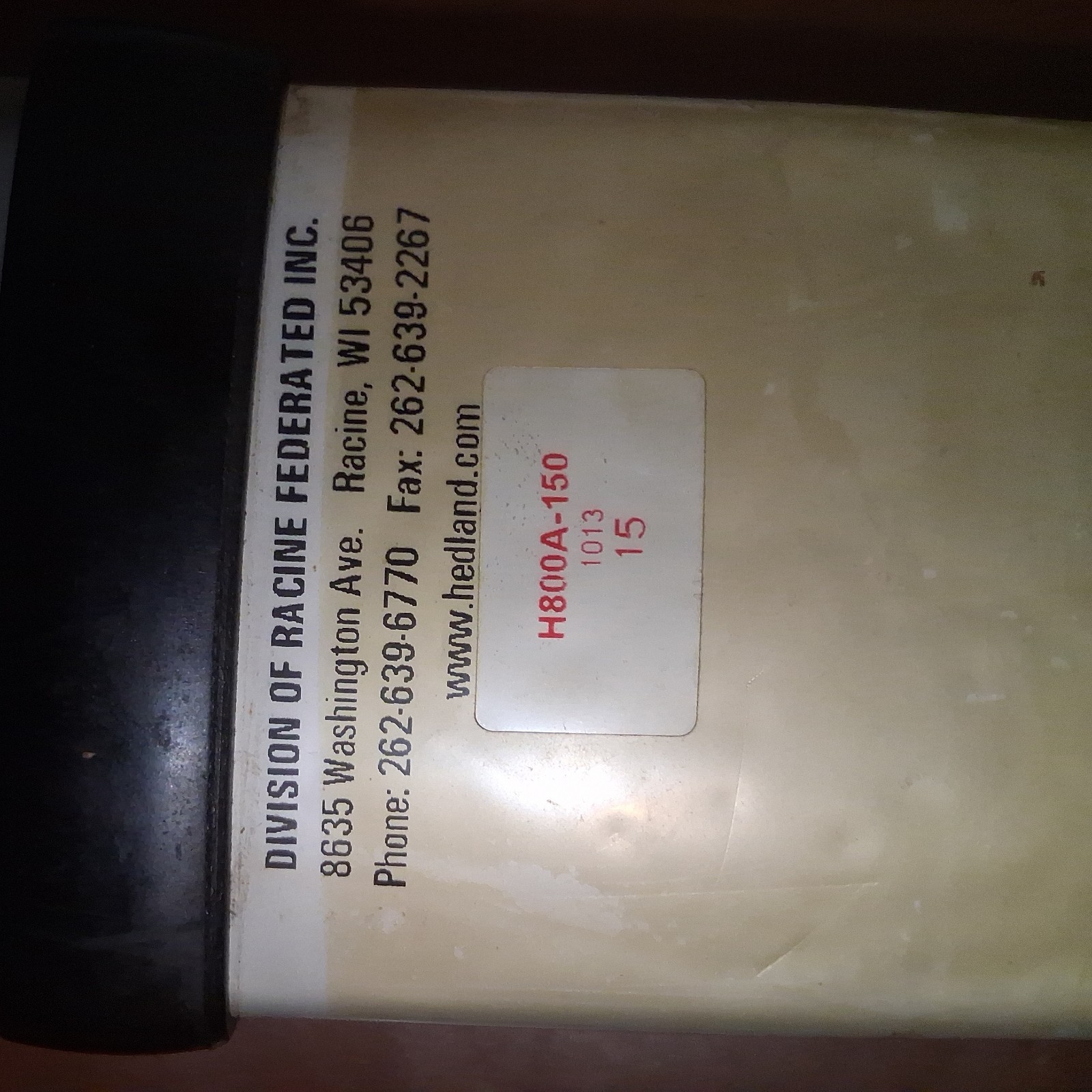 Hedland H800a-150 Flowmeter, Gpm/Lpm 10 – 150 / 50-560 «this is new without box»