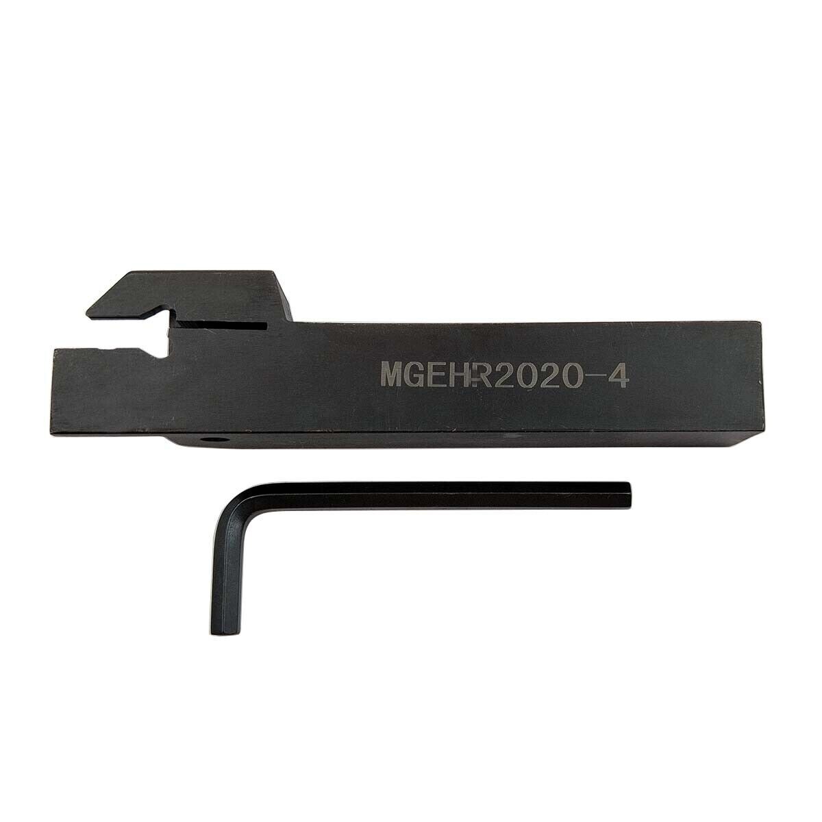 20mm Lathe Cut-Off Grooving Parting Tool Holder+ 10* MGMN400-M Insert Blades 4mm