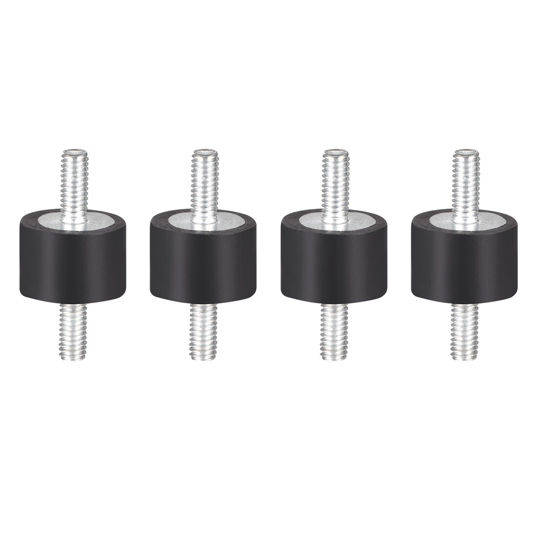 4pcs Rubber Vibration Isolator Mounts Shock Absorber Studs M4 x10mm