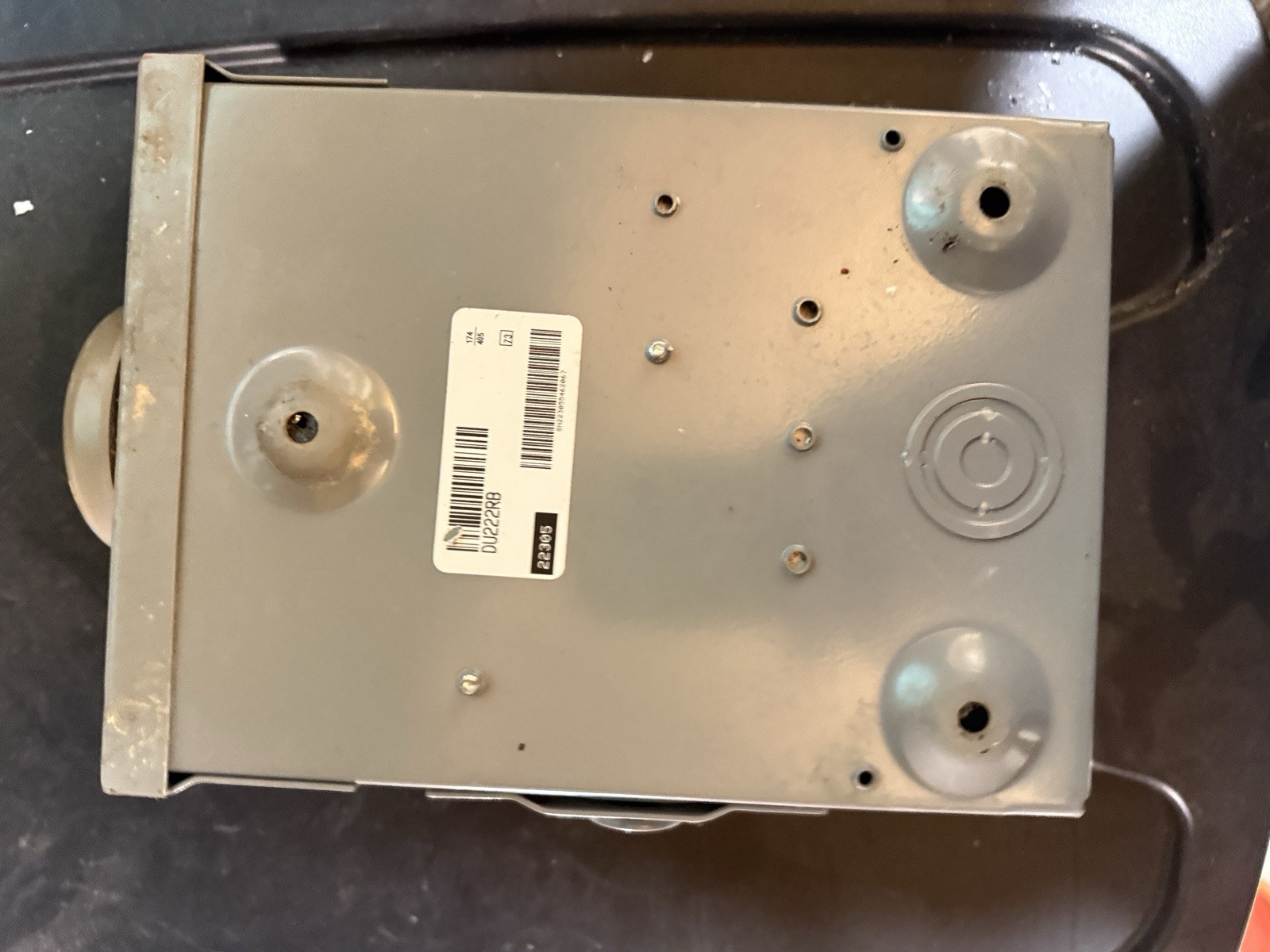 Square D DU222RB Safety Switch Disconnect 60A 201-250V AC DPST Enclosed