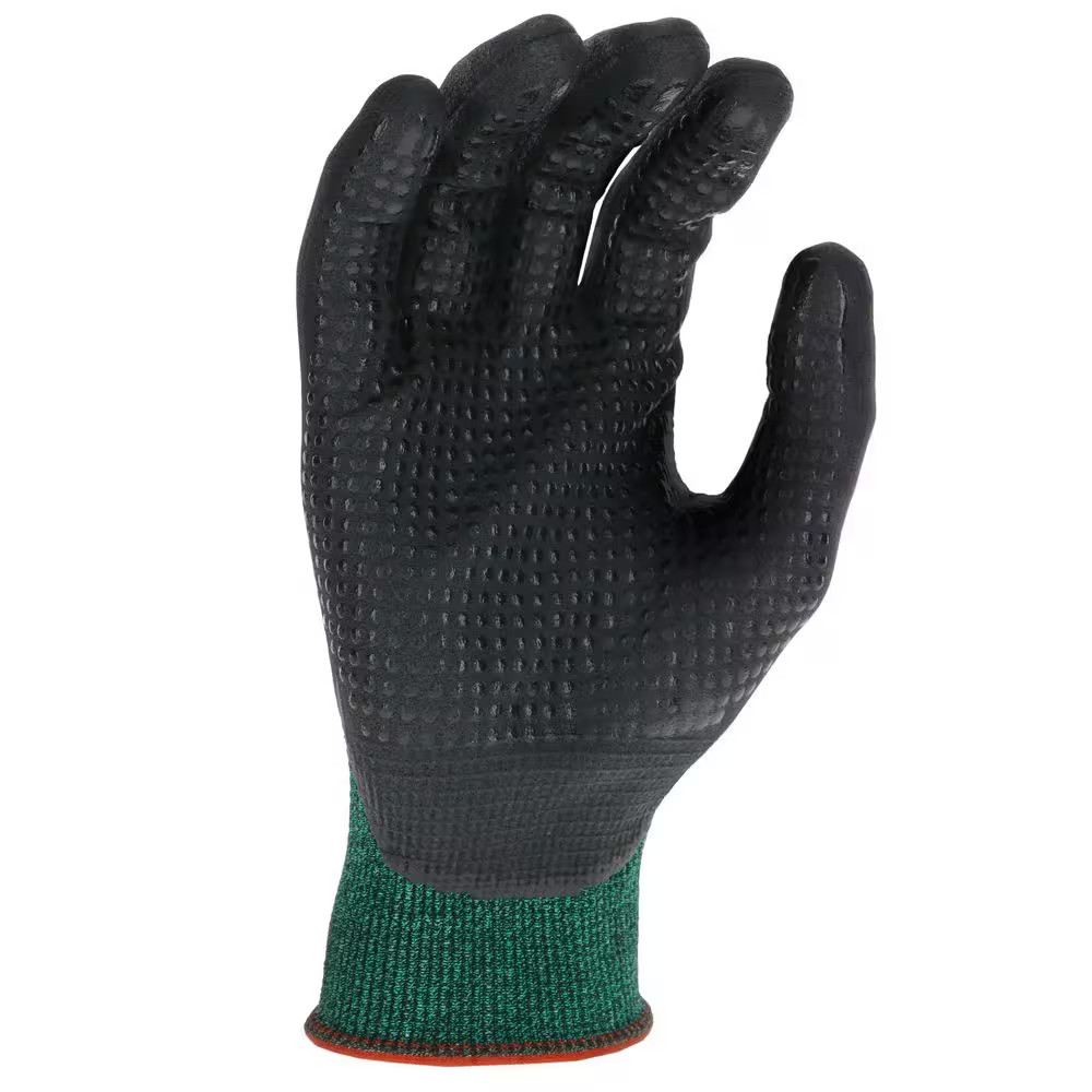 Maxiflex Cut Men’S Medium Green ANSI 2 Abrasion Resistant Nitrile-Coated Work Gl
