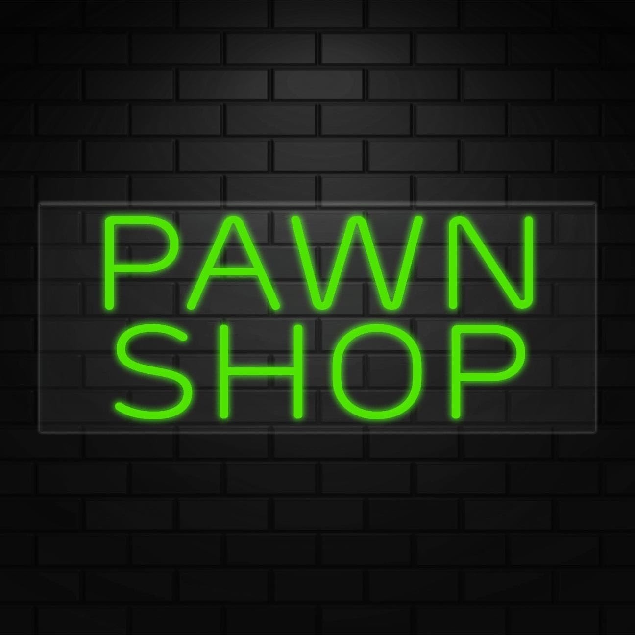 Pawn Shop Neon Sign for Retail Displays | LED Flex Neon | 30″W x 12″H x 1″D
