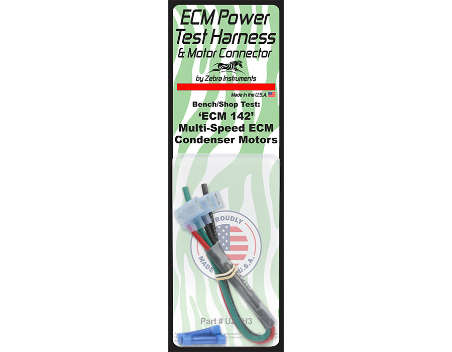 Zebra Power Cord & Plug #3 ECM142 Motors (FCCP) Motors UZPH3