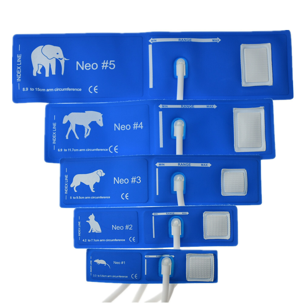 Animal Blood Pressure Cuff Pet Veterinary Monitor Mouse Cat Dog Elephant