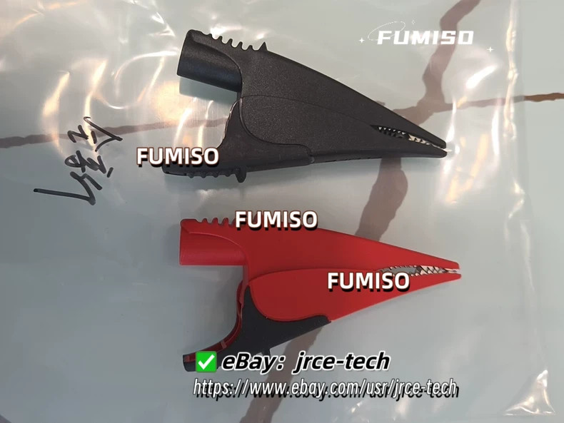 1PCS Fluke AC285 SureGrip 4MM Mulitimeter Alligator Clips for TL221/TL224*