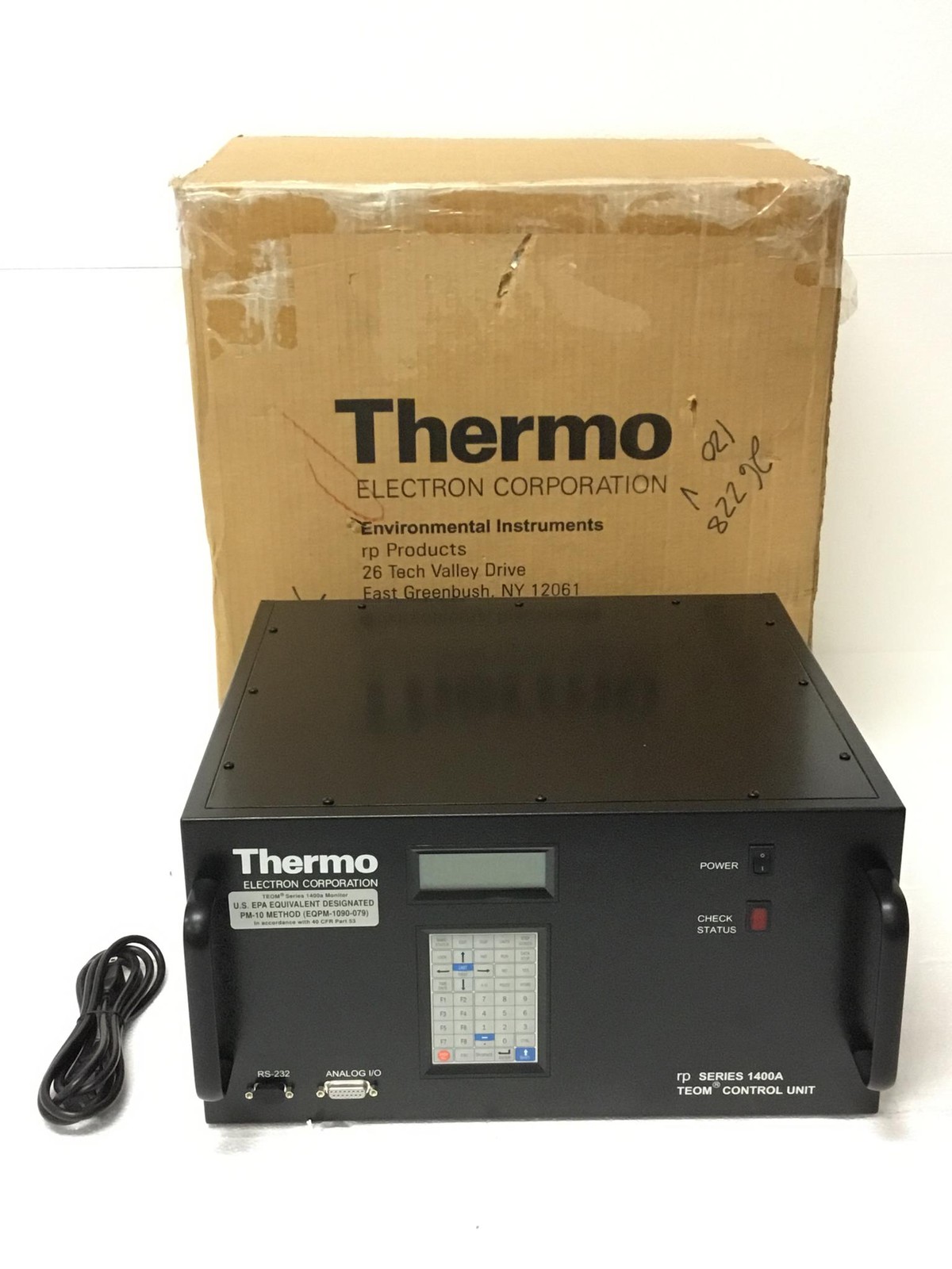 NEW Thermo Electron RP Series 1400A TEOM Series Control Unit W/ Power Cord