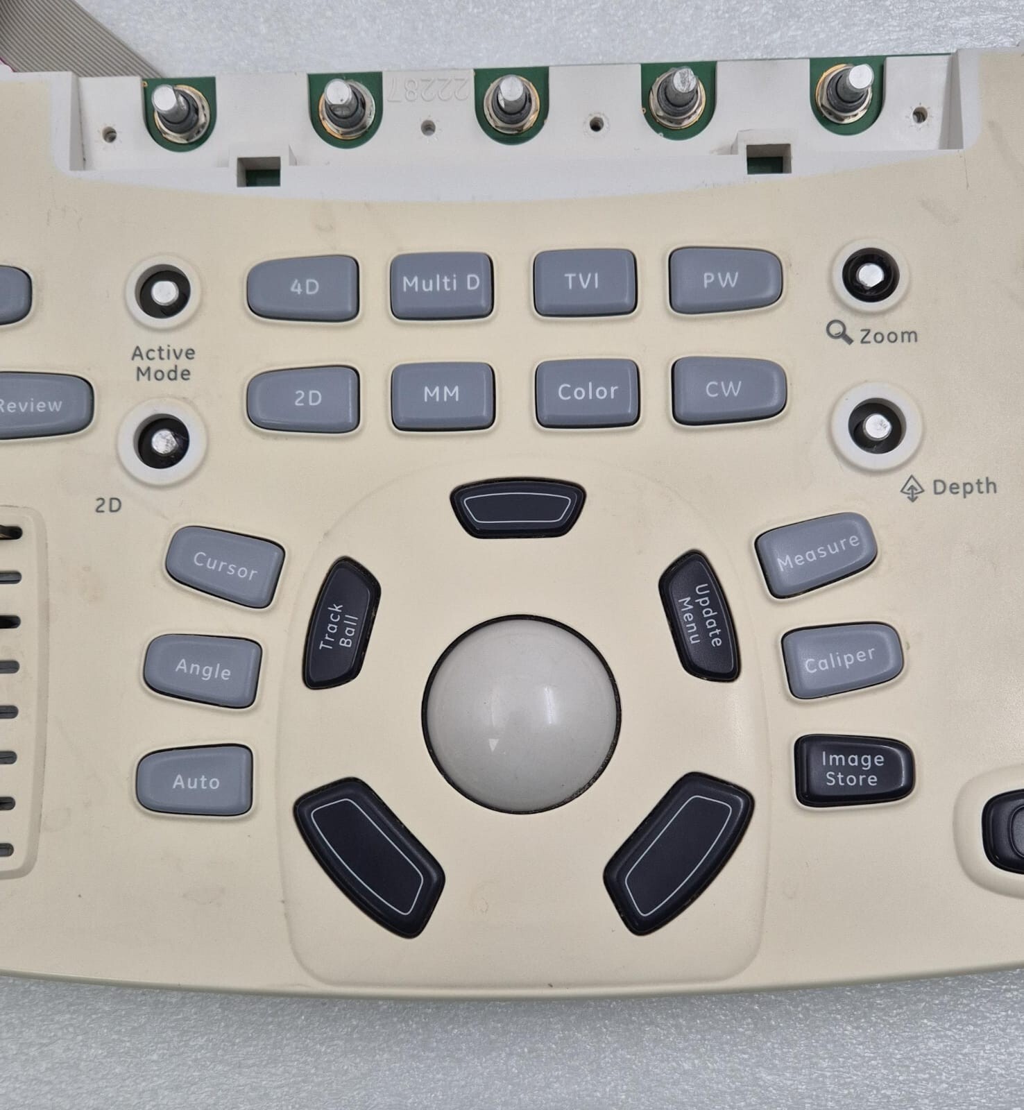 GE Ultrasound System Keyboard Control Panel 9375-00271-902/2 GA200394 EsterLine