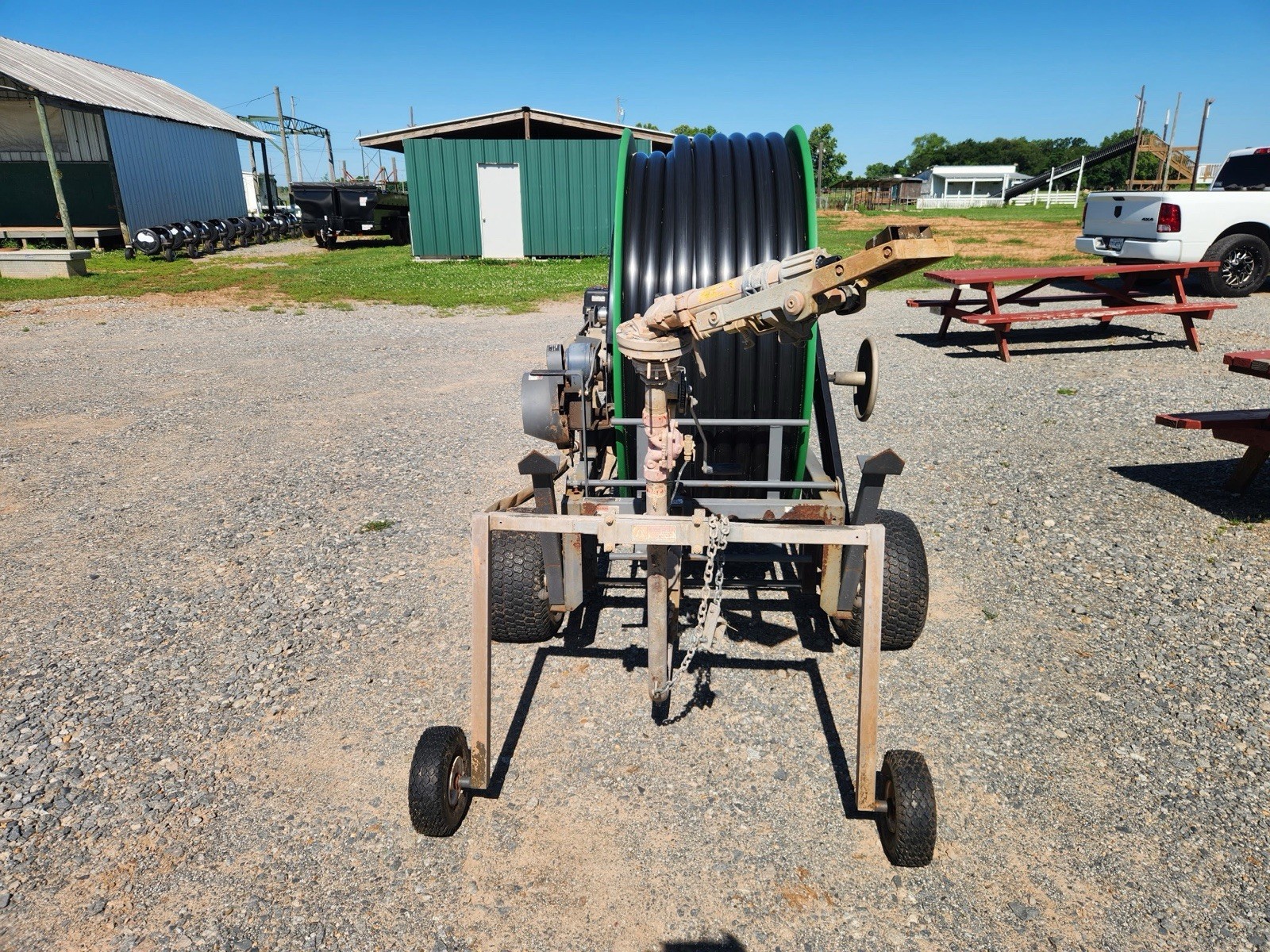 Kifco T-200L Irrigation Hose Reel with booster pump