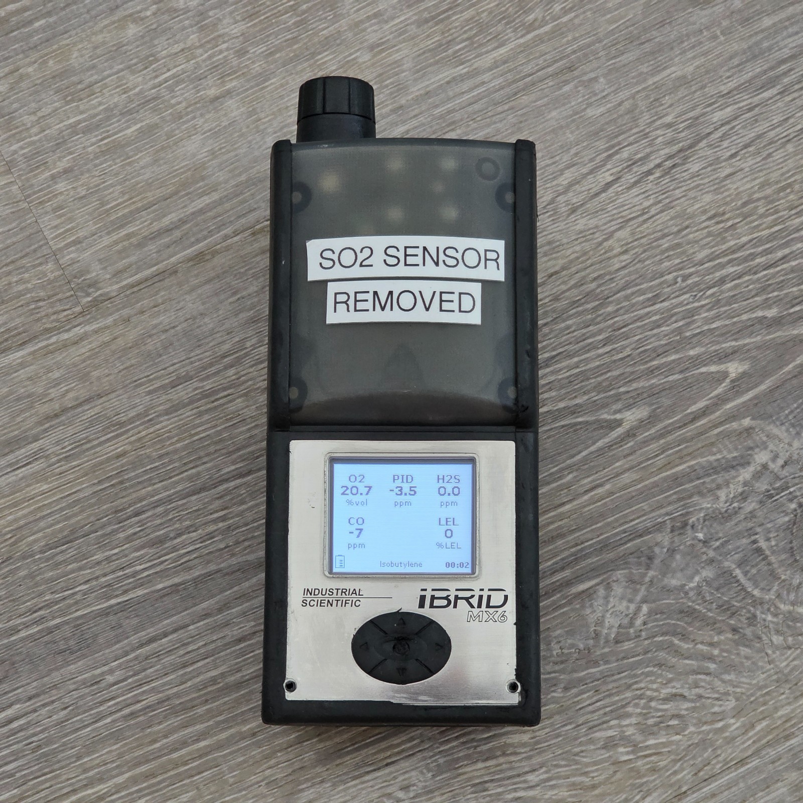 Industrial Scientific iBrid MX6 Pumped Multi-Gas Monitor w/ Charger (READ)