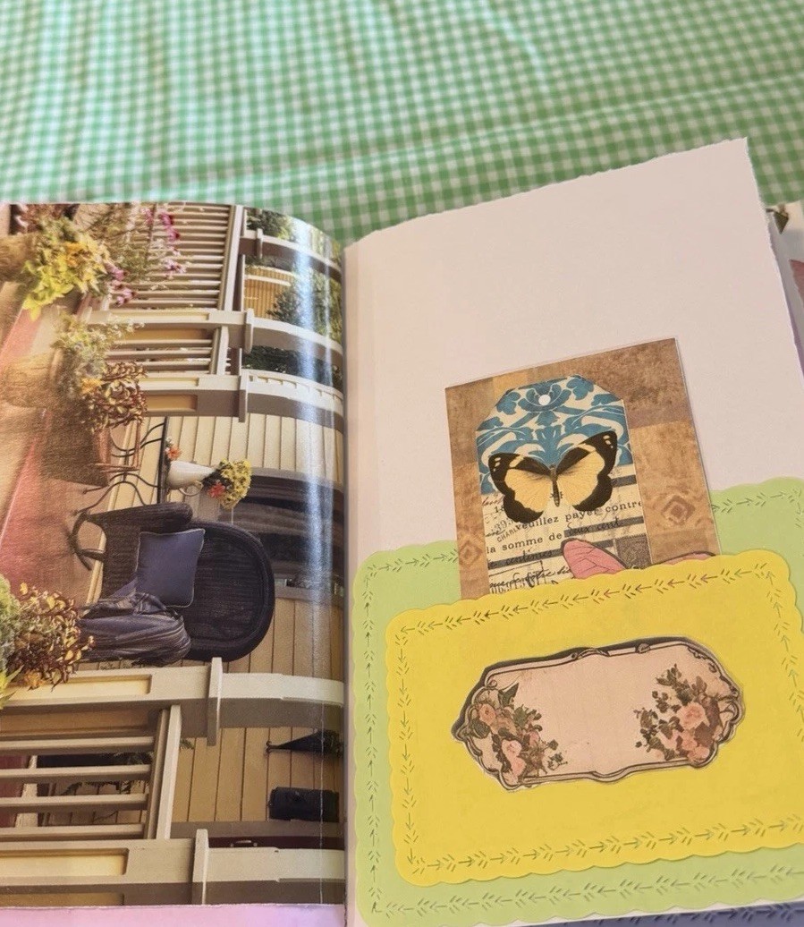 JUNK JOURNAL HANDMADE BY Susan Eclectic/Shabby Chic