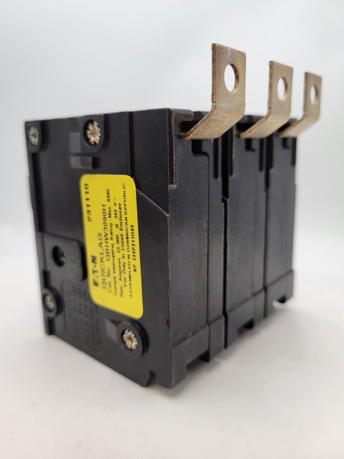 Eaton QBHW3090H Bolt-On Circuit Breaker 90A 240V 3P 3PH QBHW