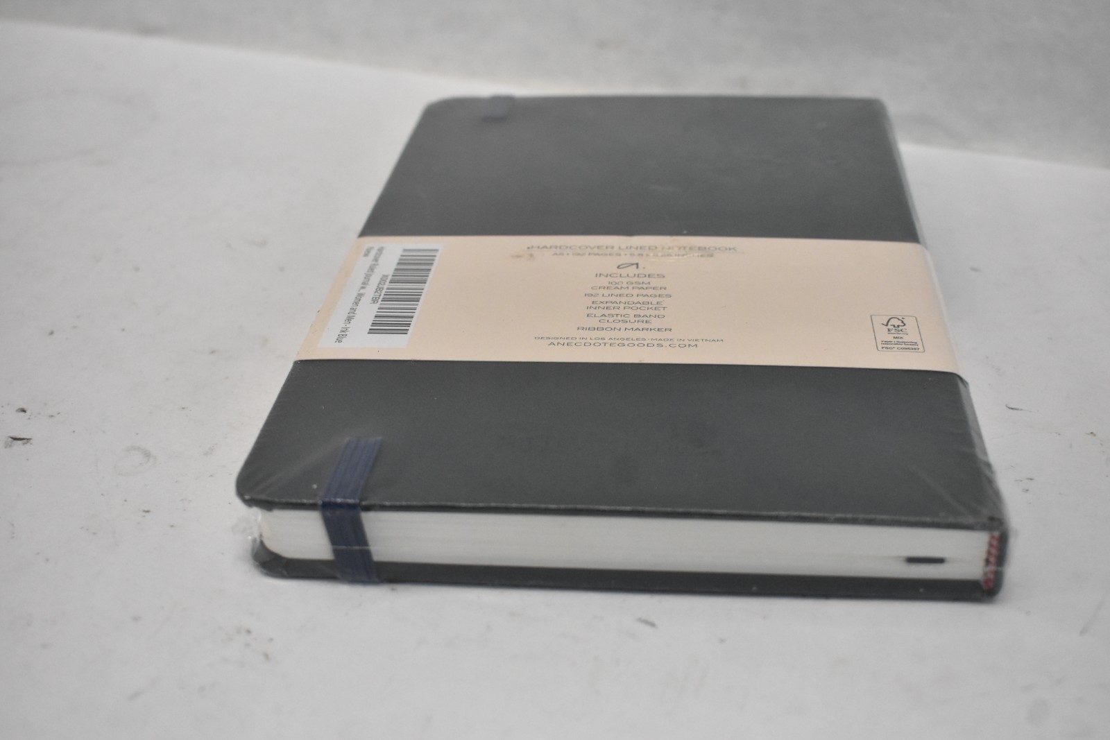 Anecdote Hardcover Ruled Journal 192 Pages 100 GSM 8.3″ x 5.4″ A5 Ink Blue