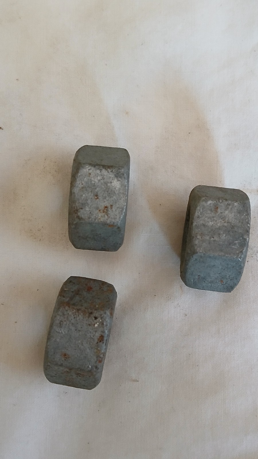 Galvanized nuts 5/8-11 Heavy Hex Box of (50)