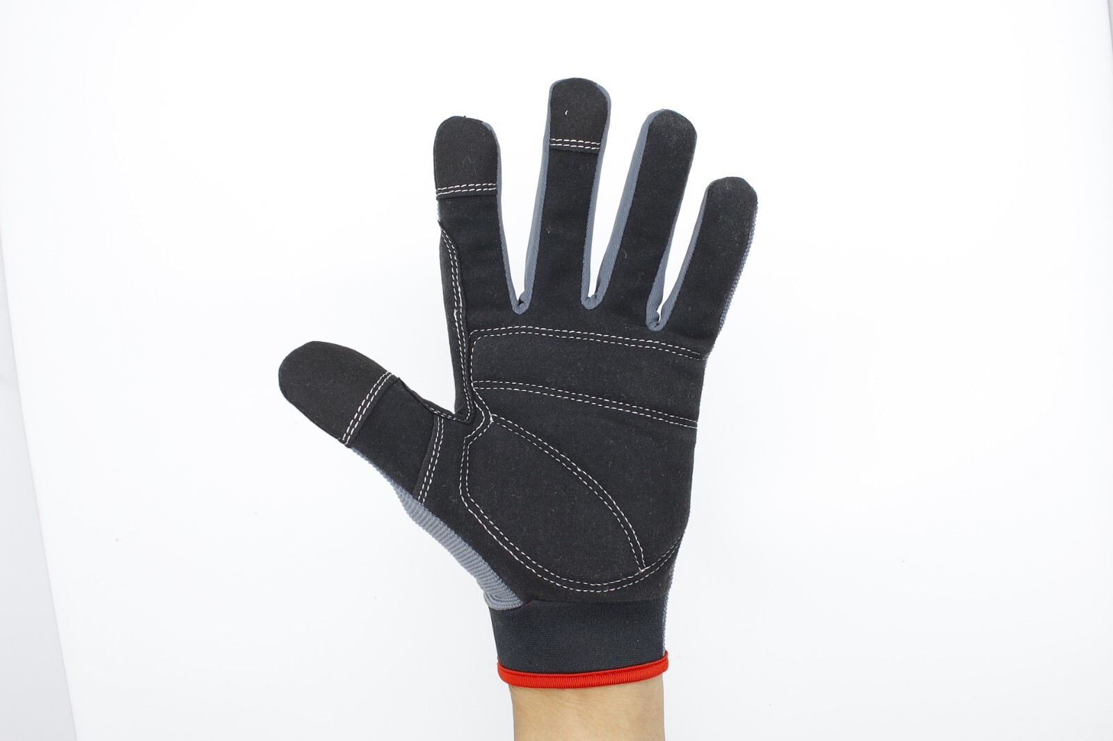 Durable Synthetic Leather Work Gloves – Enhanced Grip, Touchscreen Compatibility
