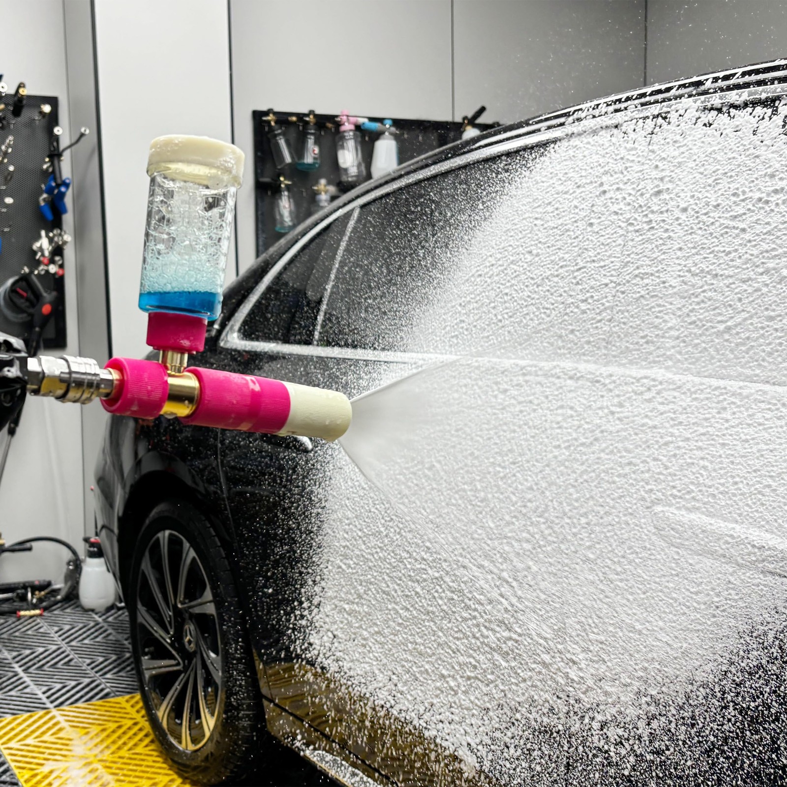 Tool Daily Foam Cannon for Pressure Washer, Original Soap Car Pink