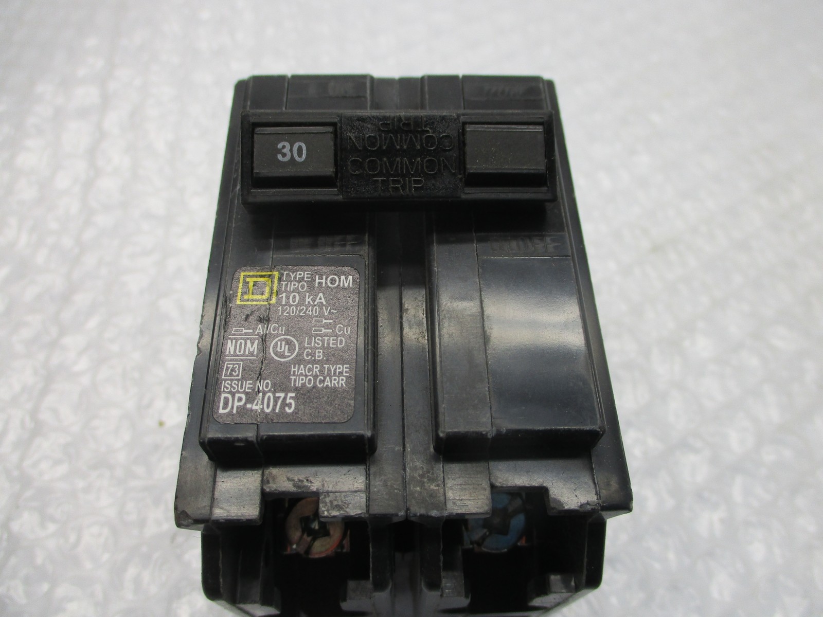 SQUARE D HOM230 BREAKER 2POLES 30AMPS NSNP