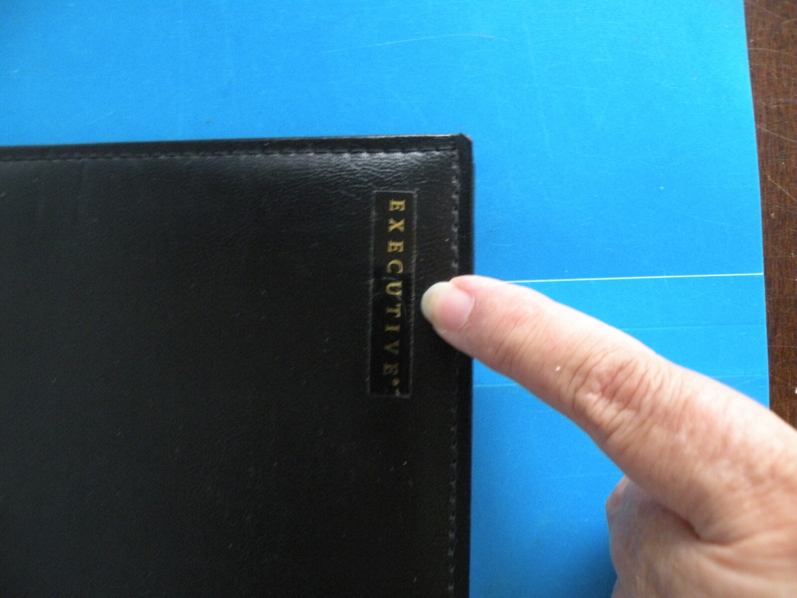 Address Book memo w pen Leather red or black address book PICK 1 E10-E11