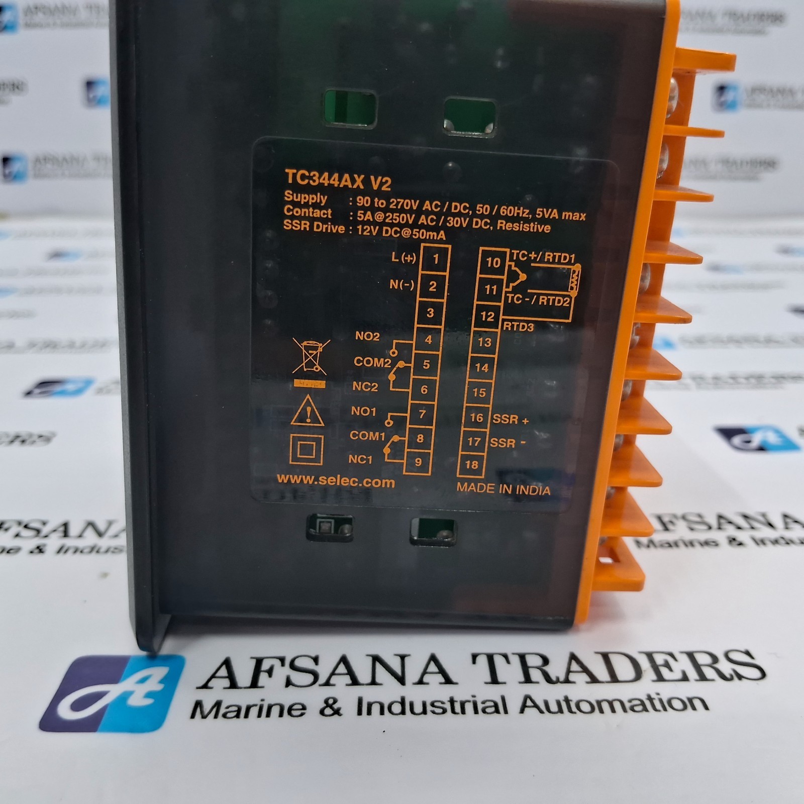 SELEC TC344 TEMPERATURE CONTROLLER TC344AX V2