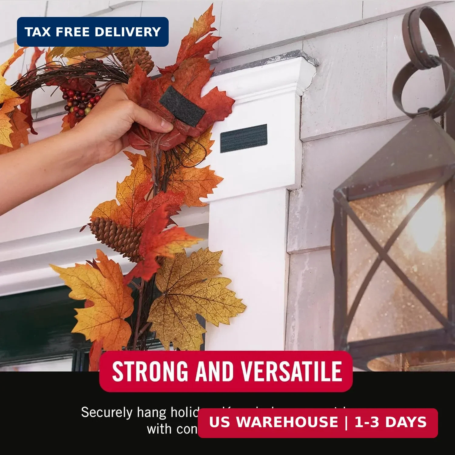 VELCRO Brand 90198 Industrial Strength | Indoor & Outdoor Use | Superior Holding