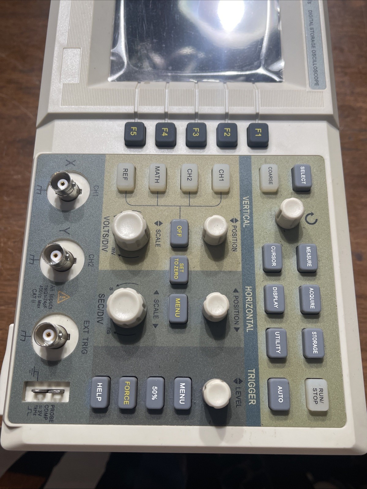 TENMA 72-8395 DIGITAL STORAGE OSCILLOSCOPE 25MHz 250MS/s Barely Used
