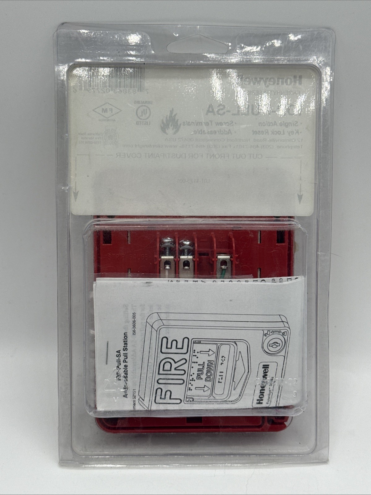 HONEYWELL IDP-PULL-SA / SINGLE ACTION PULL STATION / NEW!!!🇺🇸